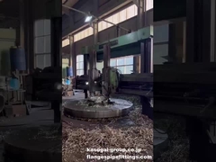 Bewerking door grote verticale draaibank voor ASME/ANSI B16.5/B16.47 flens